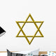 star of david Wall Decal