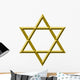 star of david Wall Decal