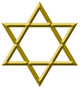 star of david Wall Decal