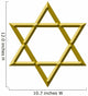 star of david Wall Decal