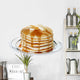 Isolated pancakes with butter and syrup Wall Decal