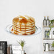 Isolated pancakes with butter and syrup Wall Decal