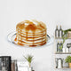 Isolated pancakes with butter and syrup Wall Decal
