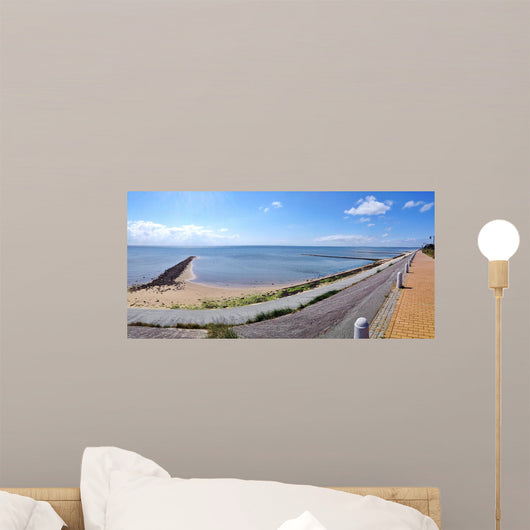 List auf Sylt, Oststrand Promenade Wall Mural