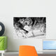 Wild Wolves Wall Mural