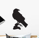 Black Crow or Raven Wall Decal