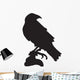 Black Crow or Raven Wall Decal