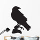 Black Crow or Raven Wall Decal