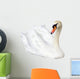 White Swan Wall Decal