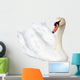 White Swan Wall Decal