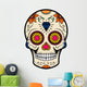 Daisy Diamond Sugar Skull Wall Decal