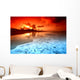 ocean sunrice Wall Mural