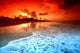 ocean sunrice Wall Mural