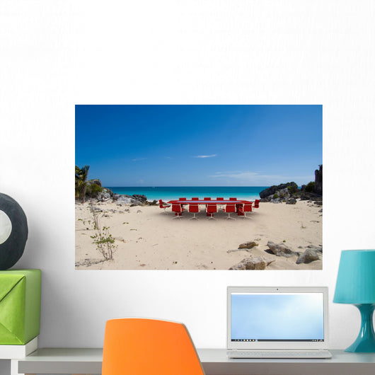 Meeting room at the cove Wall Mural