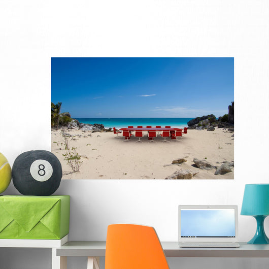 Meeting room at the cove Wall Mural