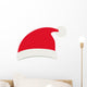 Santas hat icon. Merry Christmas season decoration figure theme. Isolated design. Vector illustration Wall Decal