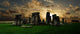 Stonehenge at Sunset Wall Mural