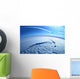 Airplane Contrails Blue Sky Wall Decal
