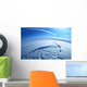 Airplane Contrails Blue Sky Wall Decal