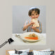 boy matzo ball soup Wall Mural