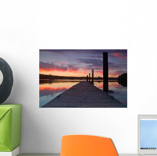 Sitting Dock Bay Wall Decal