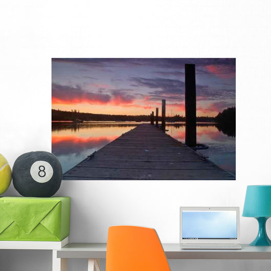 Sitting Dock Bay Wall Decal