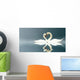 Love Swans Wall Mural