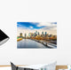 Panoramic Picture Philadelphia Skyline Wall Decal