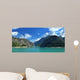 aussicht auf hohe berge  Wall Mural