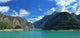 aussicht auf hohe berge  Wall Mural
