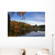 Autumn Lake Wall Decal