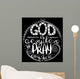 God Is Everywhere so Wall Decal