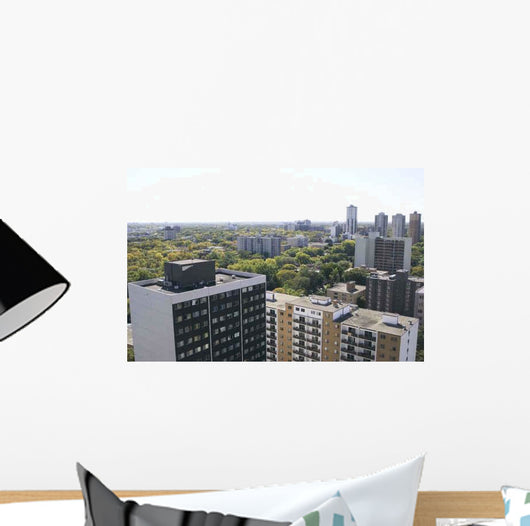 Downtown Winnipeg Skyline Wall Decal