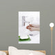 Washing hands in bathroom 2 Wall Mural
