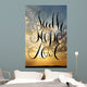Faith, hope, love. Inspirational and motivational quote. Modern brush calligraphy. Words about God. Sky, clouds, sun, rays.Hand drawing lettering. Wall Mural