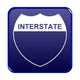 Interstate sign Wall Decal