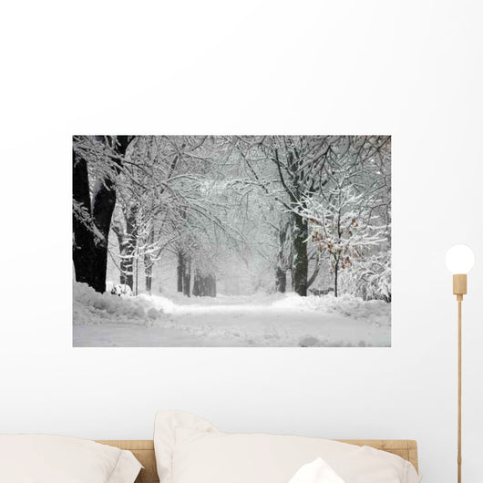 Winter Storm Wall Decal