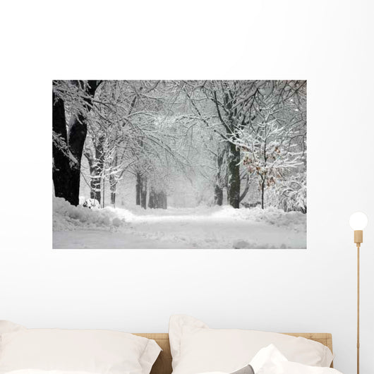 Winter Storm Wall Decal