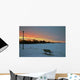 Winter Sunset Wall Decal