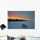 Winter Sunset Wall Decal