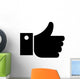 Symbol like Thumbs up Wall Decal
