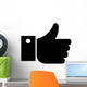 Symbol like Thumbs up Wall Decal