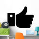Symbol like Thumbs up Wall Decal