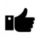 Symbol like Thumbs up Wall Decal