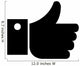 Symbol like Thumbs up Wall Decal