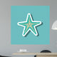 sea star blue beach design vector illustration eps 10 Wall Mural
