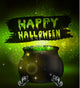 Halloween witches cauldron Wall Mural