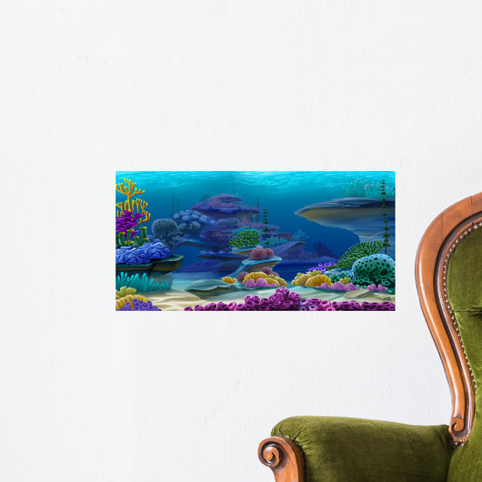 Deep Under Water Wall Mural