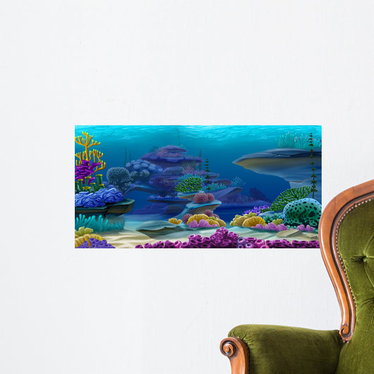 Deep Under Water Wall Mural