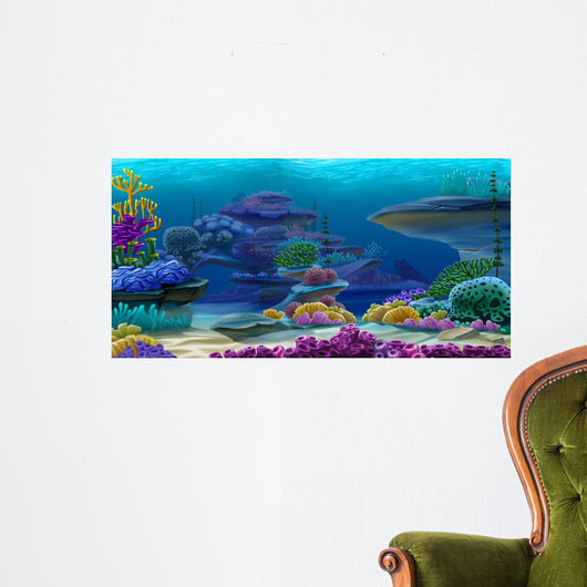 Deep Under Water Wall Mural